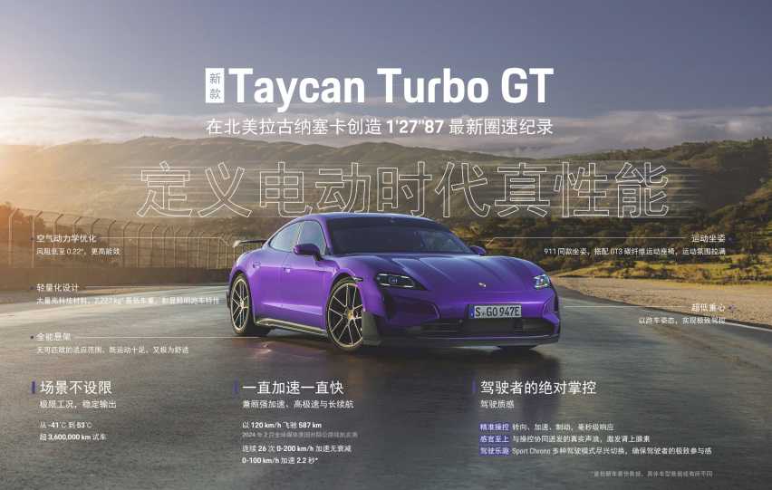 历时5年，保时捷全新Taycan 带着GT而来