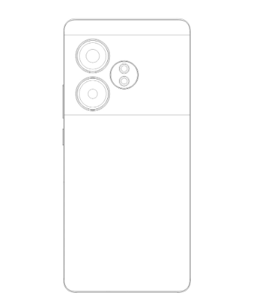 真我GT Neo6 SE线稿图曝光，横向矩阵镜头与轻薄手感引期待