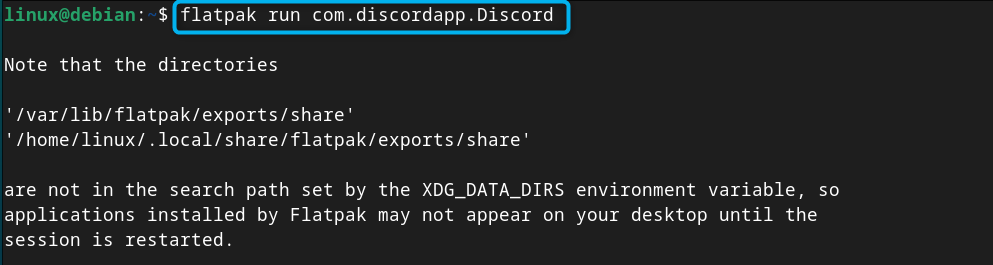 如何在Debian 12上安装Discord