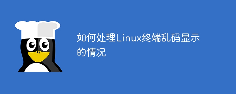 如何处理linux终端乱码显示的情况