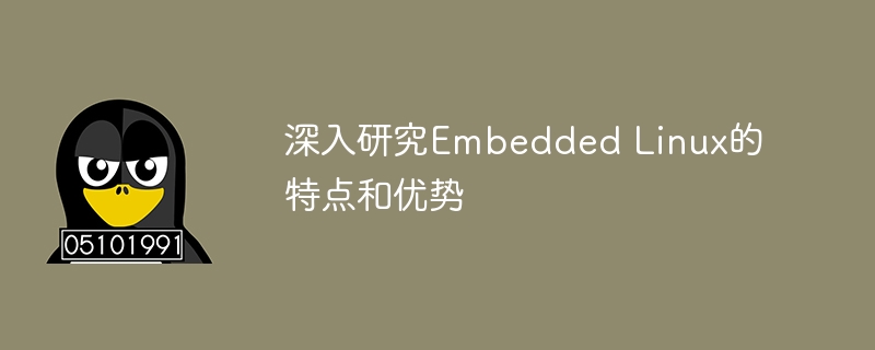 深入研究embedded linux的特点和优势