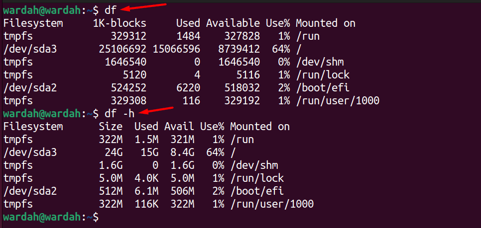 如何在Linux下查看磁盘使用情况