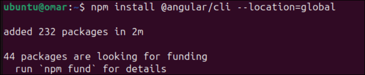 如何在Ubuntu 24.04上安装Angular