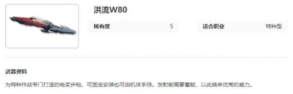 艾塔纪元洪流W80强不强 洪流W80携带职业推荐