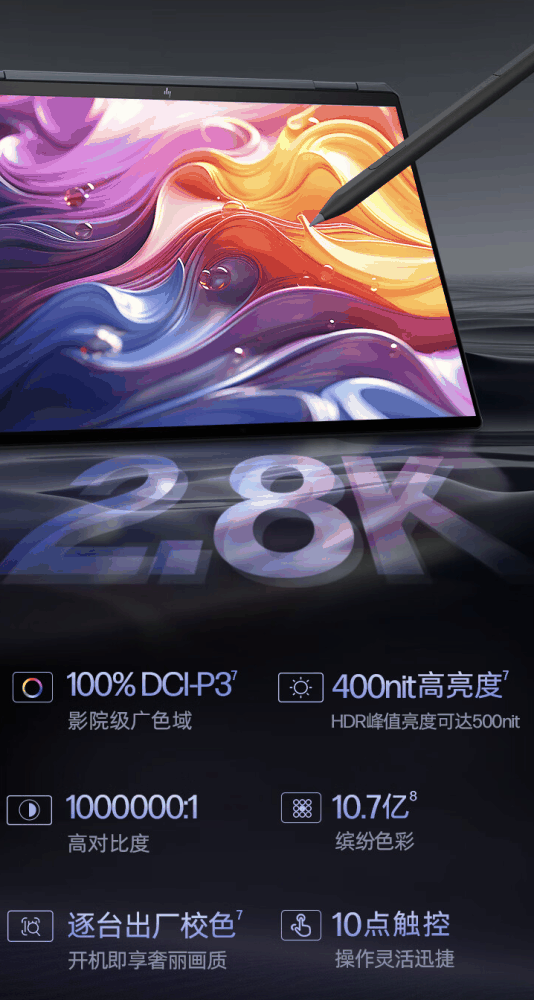 惠普 2024 款幽灵 Spectre x360 笔记本配置上新：可选 14/16 英寸、Ultra5/7，9999 元起