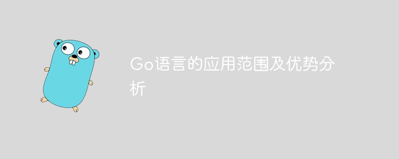 go语言的应用范围及优势分析