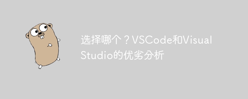 选择哪个？vscode和visual studio的优劣分析