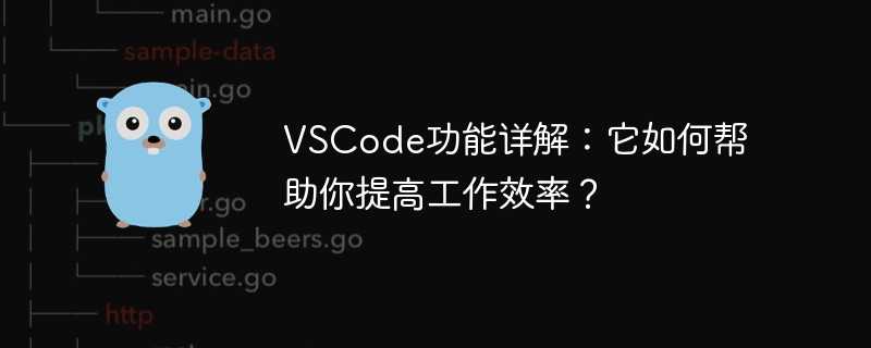 vscode功能详解：它如何帮助你提高工作效率？