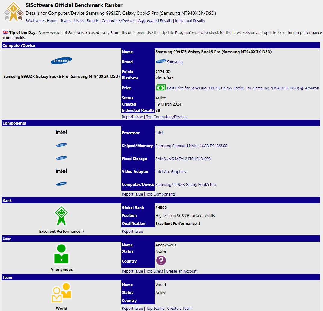 英特尔 Lunar Lake 八核 CPU 现身 SiSoftware：12 MB L3 缓存、Xe² 核显