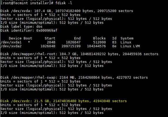 如何在Linux系统上添加新的磁盘