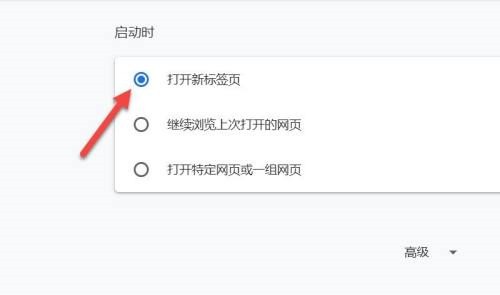 Google浏览器启动时怎么开启新标签_Google浏览器启动时开启新标签的方法