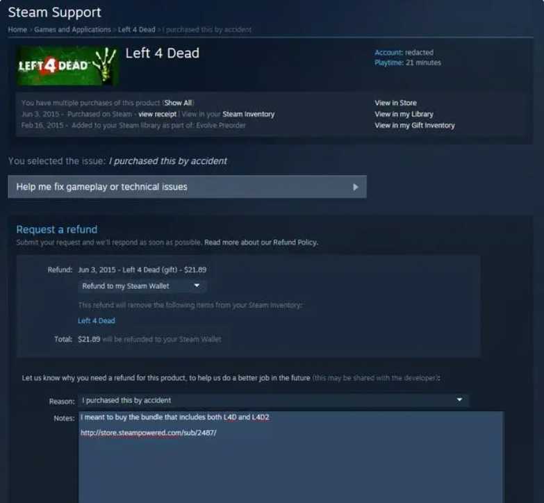 Steam退款申请在哪里？-Steam退款操作流程是什么？