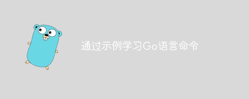 通过示例学习go语言命令