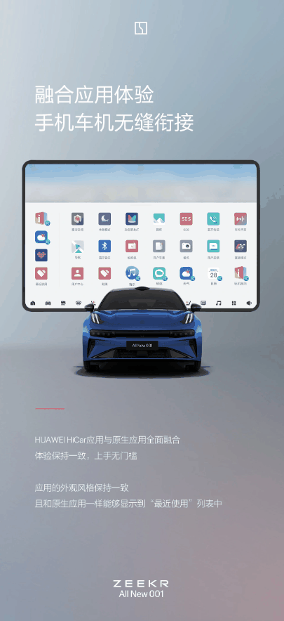 极氪001全新升级，携手华为HiCar打造智能出行新体验