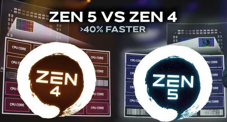 基于 SPEC 基准测试，消息称 AMD Zen5 比 Zen4 快 40%