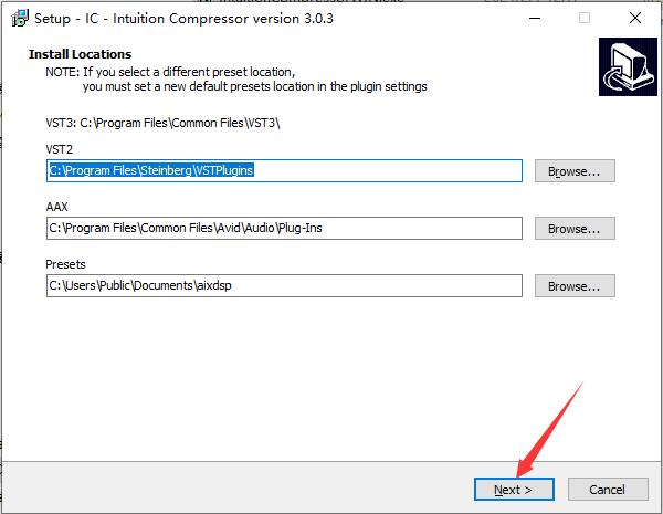 怎么安装aiXdsp Intuition Compressor免费版?音频压缩器使用教程插图6