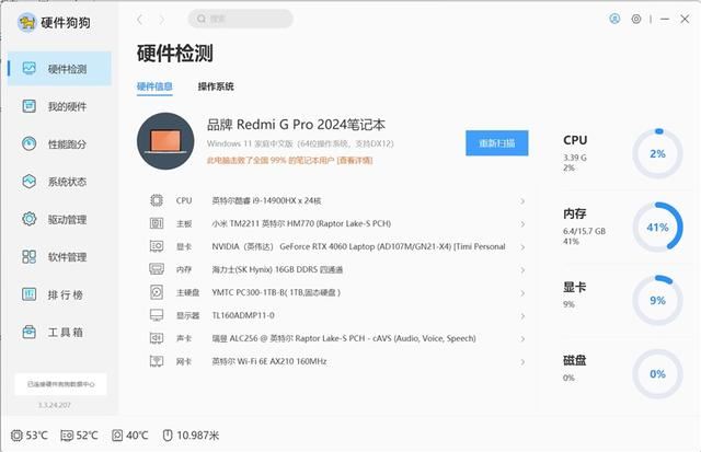 小米Redmi G Pro 2024值得购买吗? Redmi G Pro游戏本2024性能评测插图46