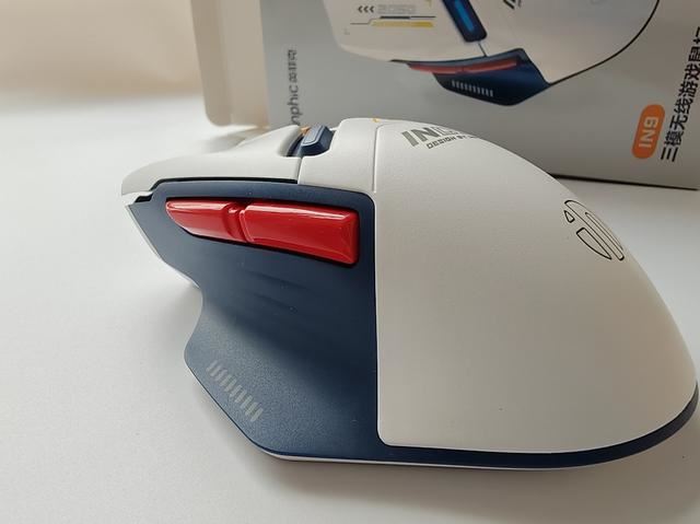英菲克in9鼠标怎么样? 99元科幻风机甲设计三模游戏鼠标测评插图16