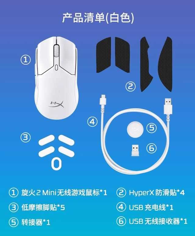 HyperX 旋火 2 Mini对比HyperX 旋火 2无线游戏鼠标怎么选?插图24