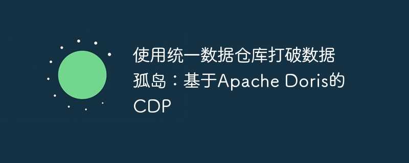 使用统一数据仓库打破数据孤岛：基于Apache Doris的CDP