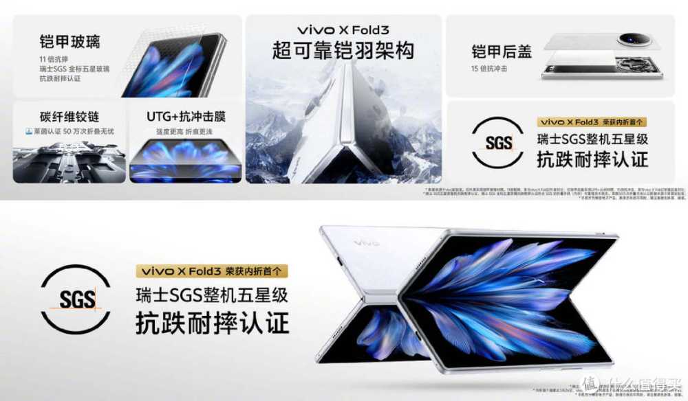 如何做到又轻又强？蓝厂最新折叠屏vivo X Fold3系列告诉你