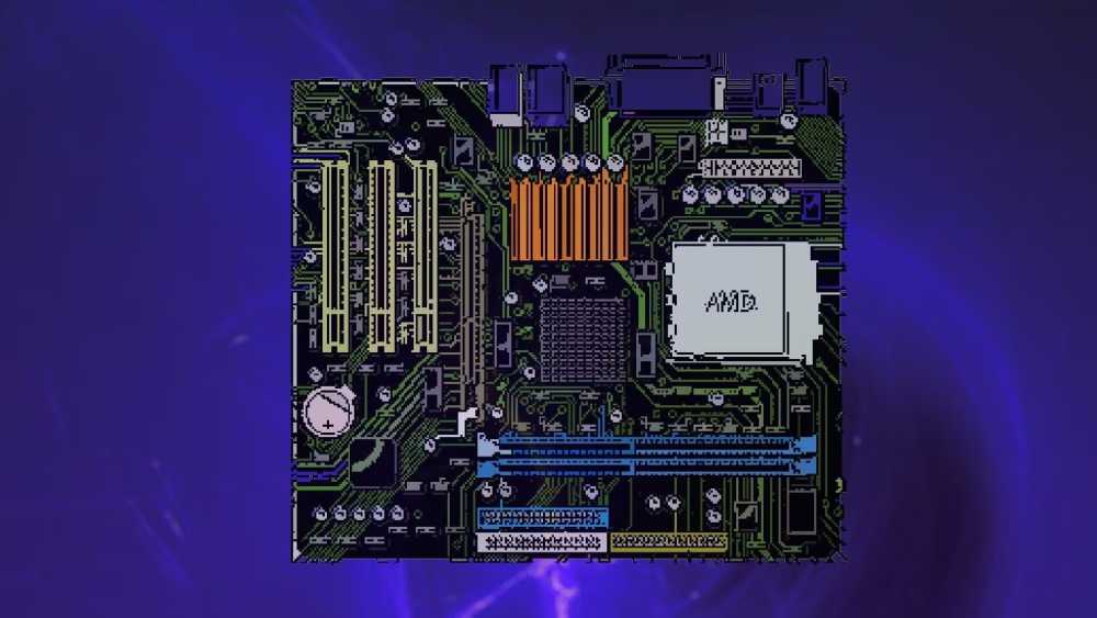 电脑主板 Computer motherboard