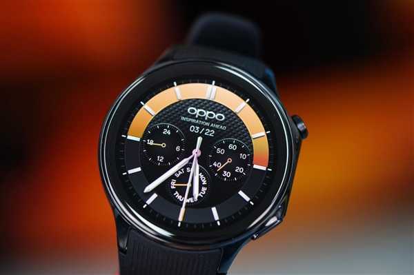 OPPO第一款圆表！OPPO Watch X星夜飞行版图赏