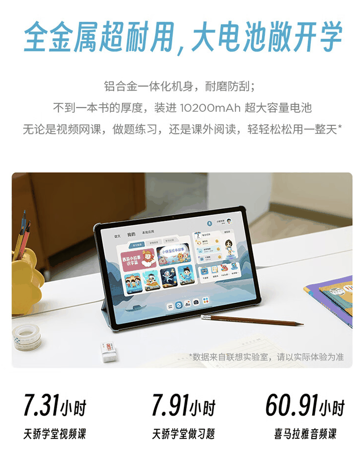 联想推出小新 Pad Plus 舒视版 12.7 英寸学习平板电脑，8+128 售 1399 元