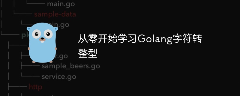 从零开始学习Golang字符转整型