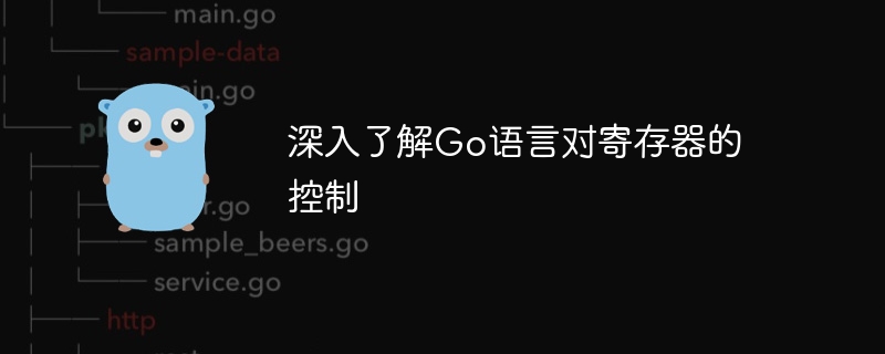 深入了解Go语言对寄存器的控制