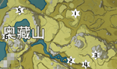 原神岩神瞳位置坐标大全