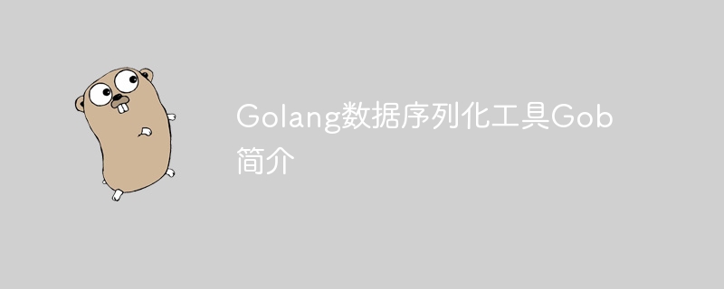 Golang数据序列化工具Gob简介