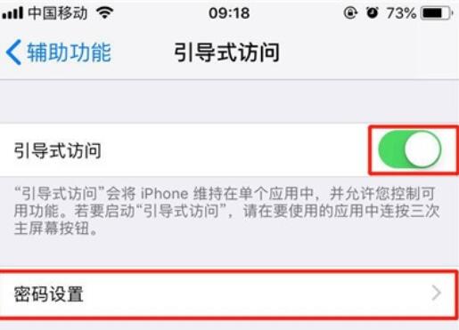 iphone11中引导式访问的详细步骤