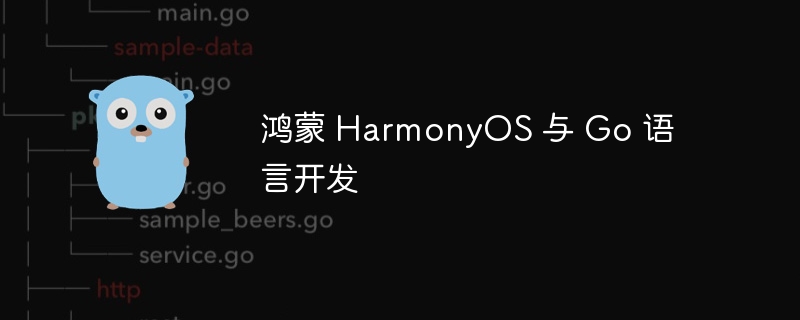 鸿蒙 harmonyos 与 go 语言开发