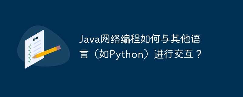 Java网络编程如何与其他语言（如Python）进行交互？