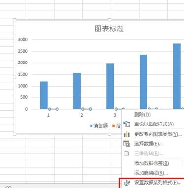 excel2016添加次坐标轴的操作流程