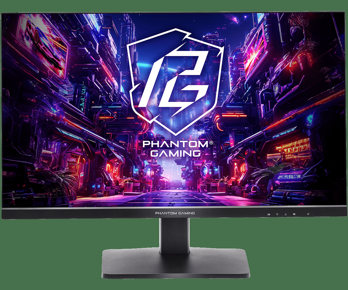 华擎推出 Phantom Gaming 系列 27 英寸电竞显示器：2K 180Hz、IPS 面板