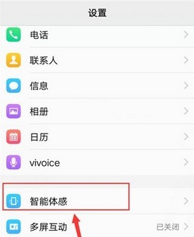 vivo NEX 3s设置捂住屏幕静音的方法