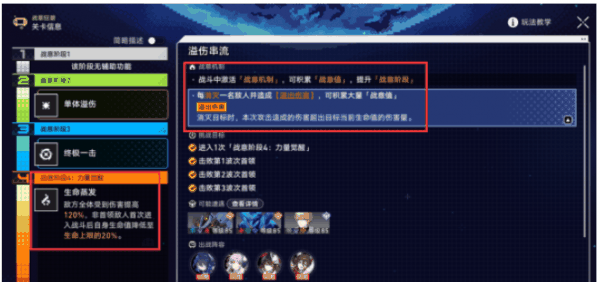 崩坏星穹铁道战意狂潮溢伤串流攻略 具体介绍