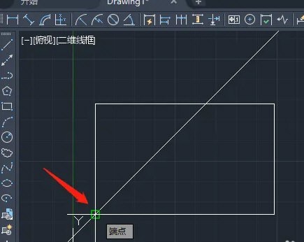 AutoCAD2020怎么用构造线平分角度之实例