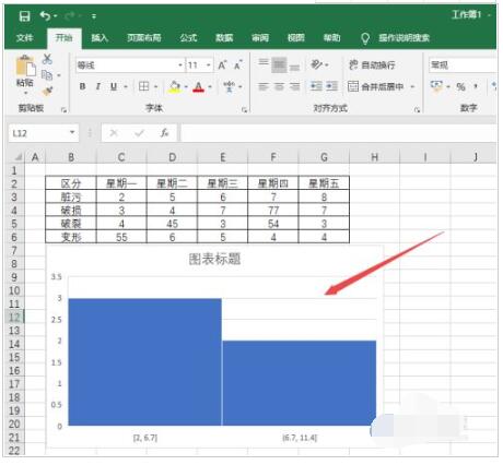 Excel2019怎么制作直方图_Excel2019直方图绘制方法