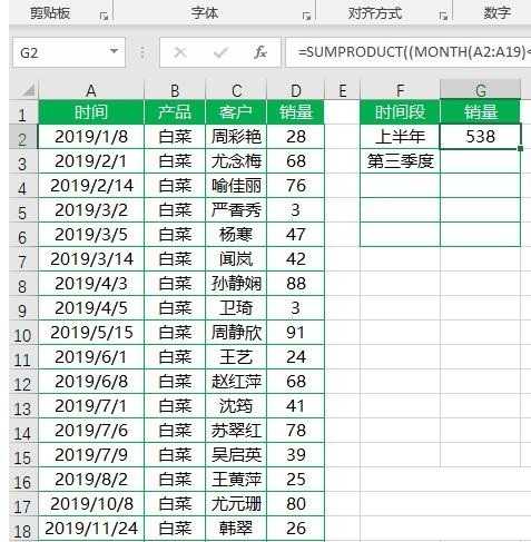 Excel怎样统计指定时间销售额_Excel统计指定时间段的销售额的操作方法