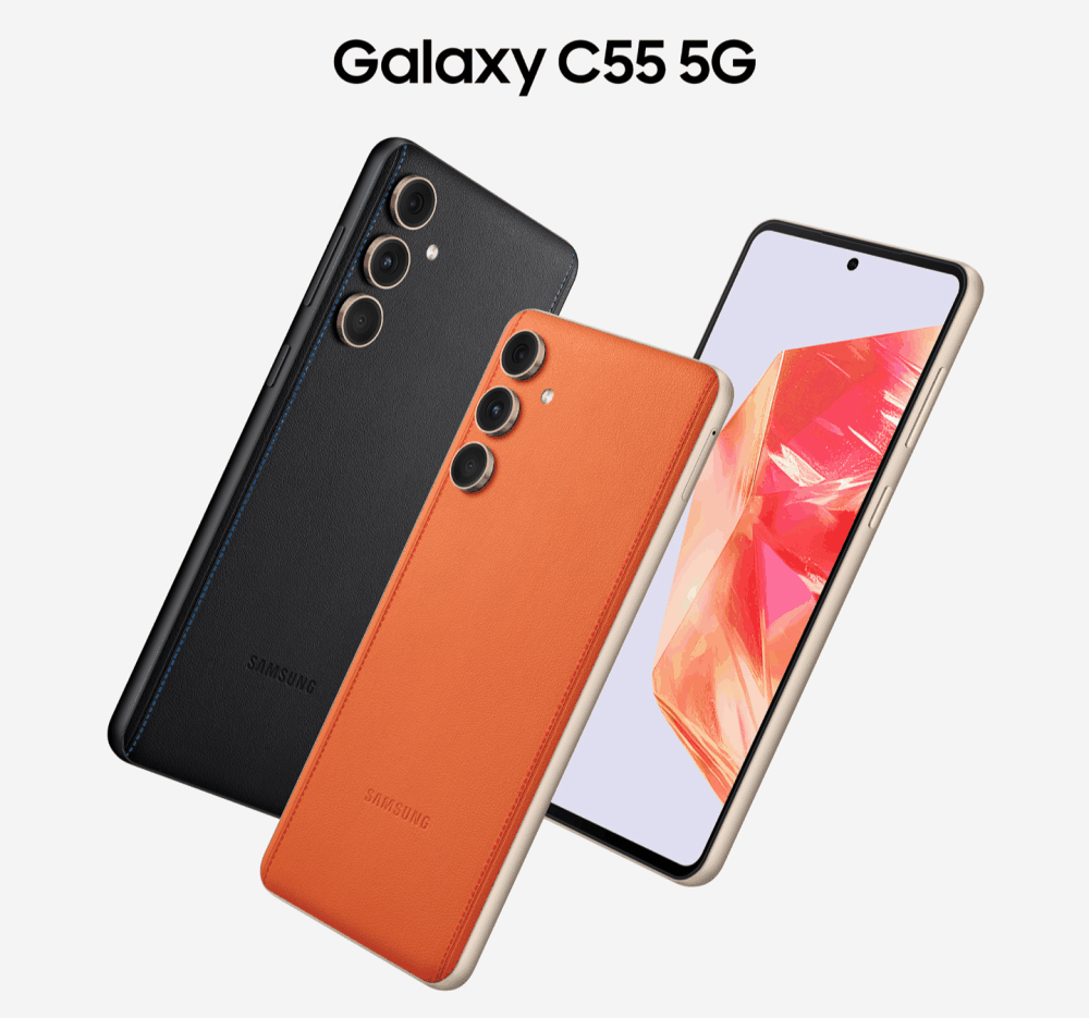 1999 元起，三星 Galaxy C55 手机开售