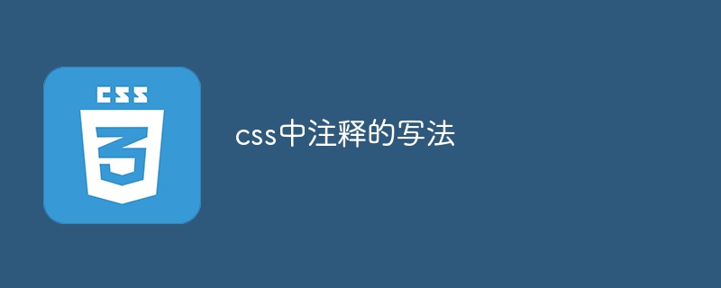 css中注释的写法