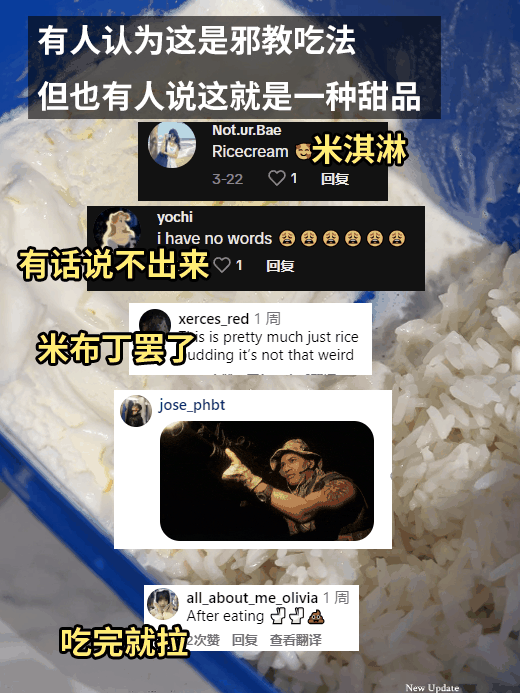 挑战冰淇淋盖米饭！这种邪门吃法好吃吗：我亲手试了试