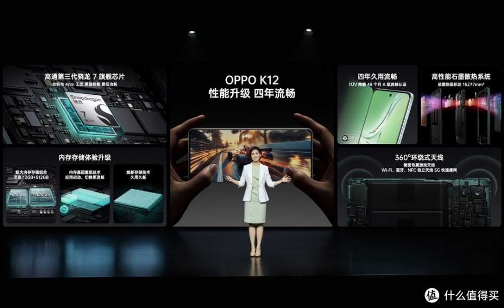 超长续航十面耐摔，OPPO K12售价1799元起