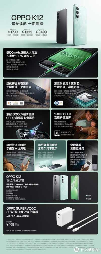 中端手机市场彻底乱了！OPPO K12发布，首销1799元起，配置无解！