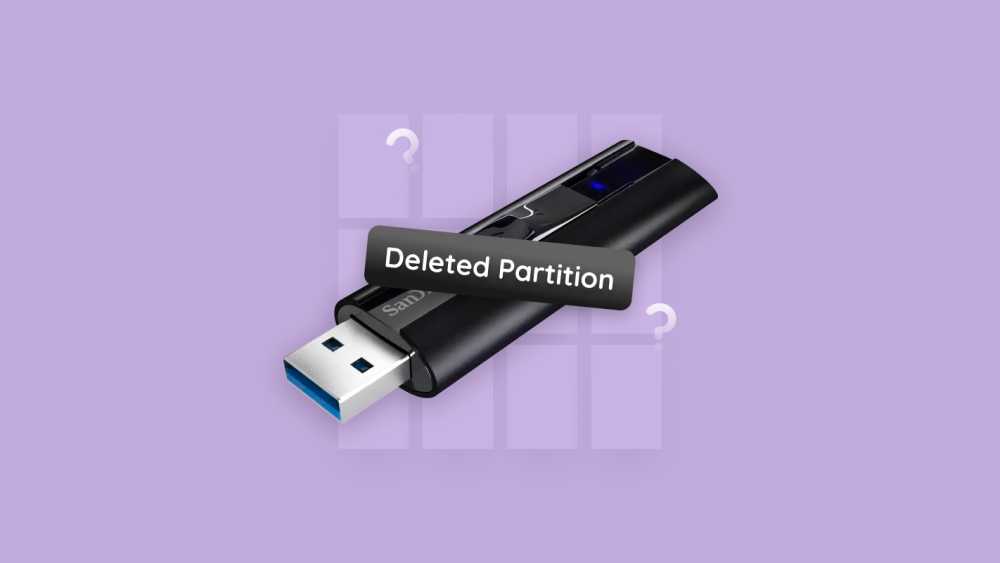 恢复 U 盘分区 Restore USB partition