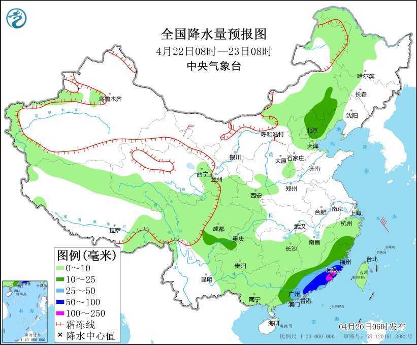 江南华南重庆等地有强降水 黄海东海将有大风