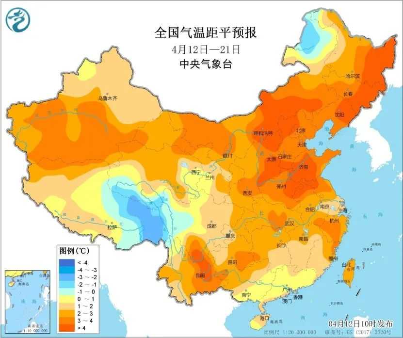 中东部地区继续升温 华南多地逼近30度